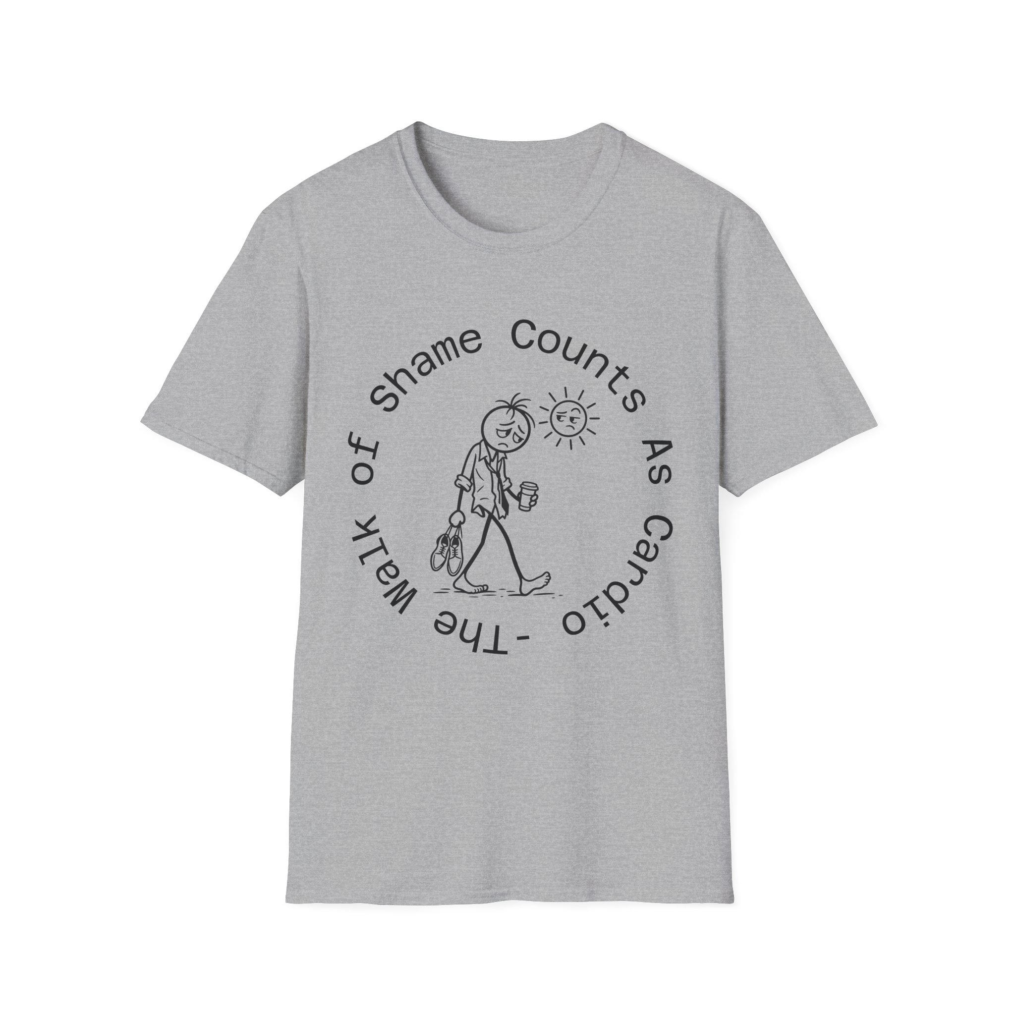 The Way of Shame Counts as Cardio T-Shirt - Image 13