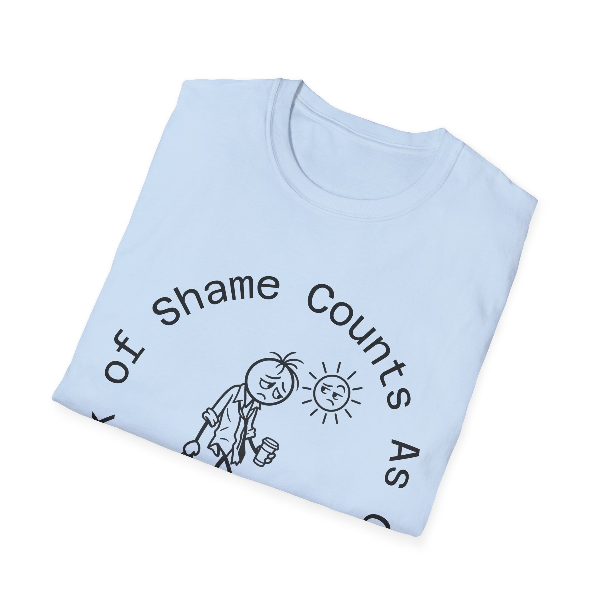 The Way of Shame Counts as Cardio T-Shirt - Image 36