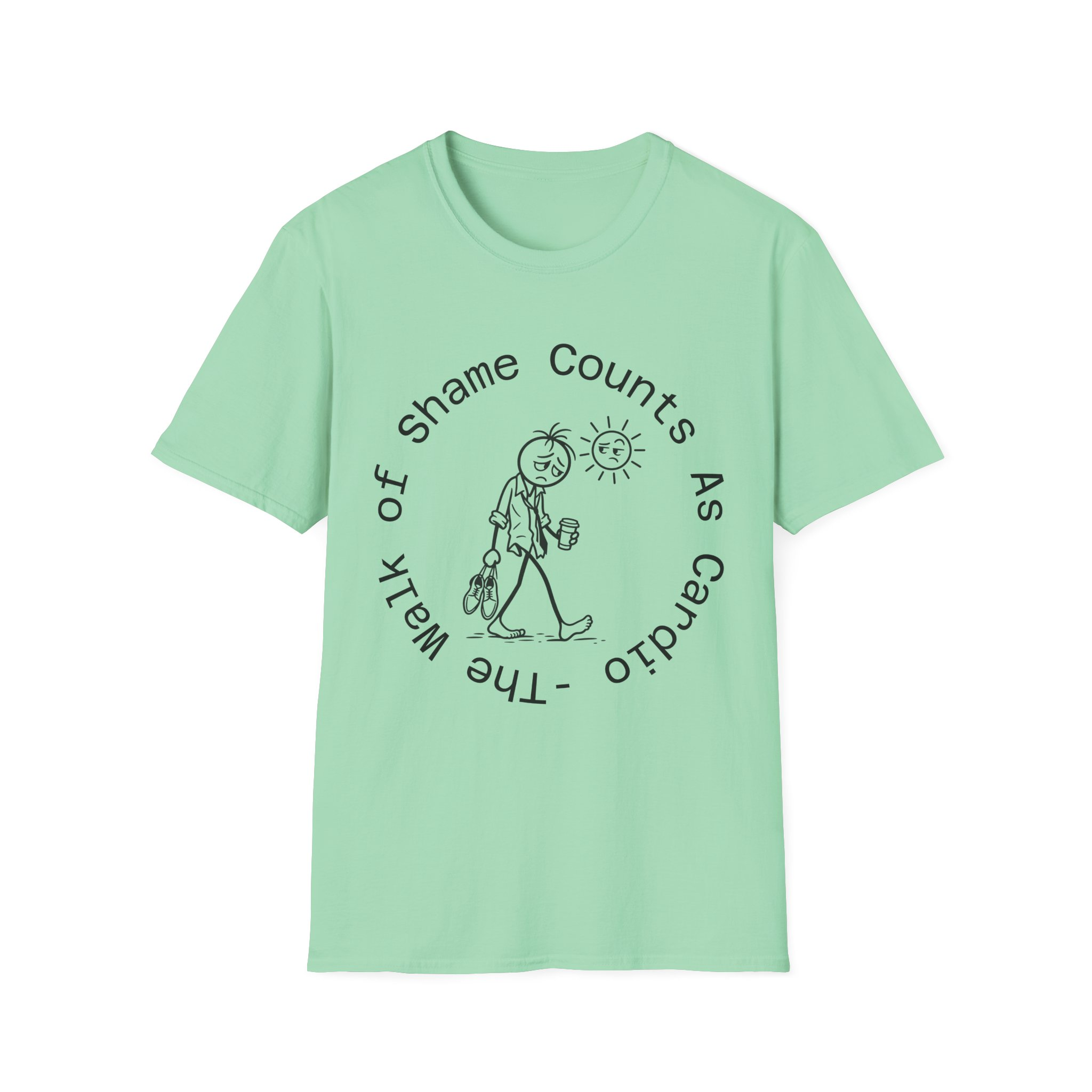 The Way of Shame Counts as Cardio T-Shirt - Image 29