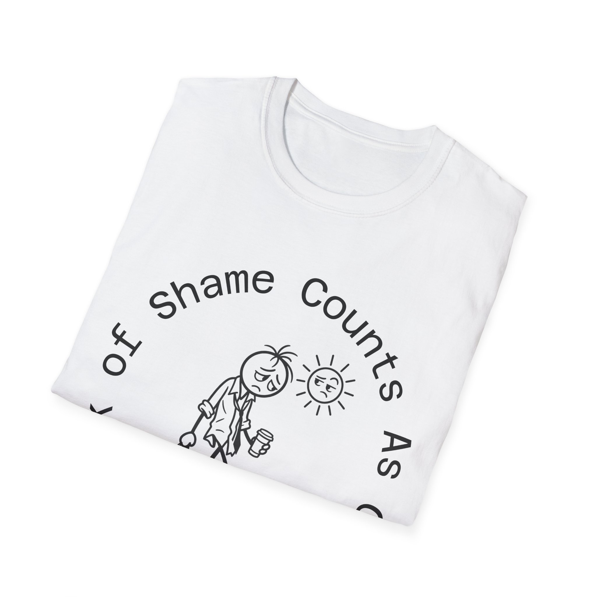 The Way of Shame Counts as Cardio T-Shirt - Image 4