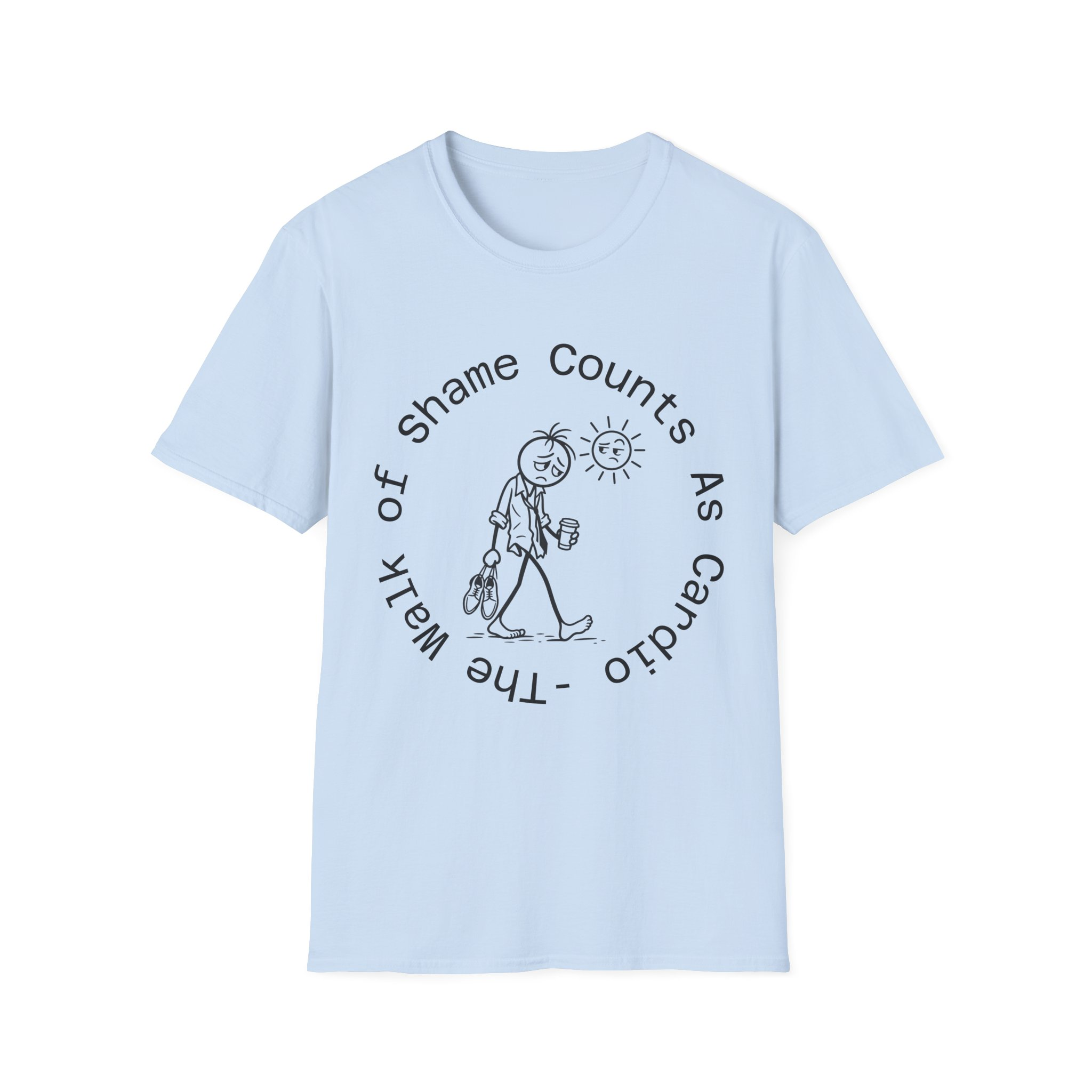 The Way of Shame Counts as Cardio T-Shirt - Image 33