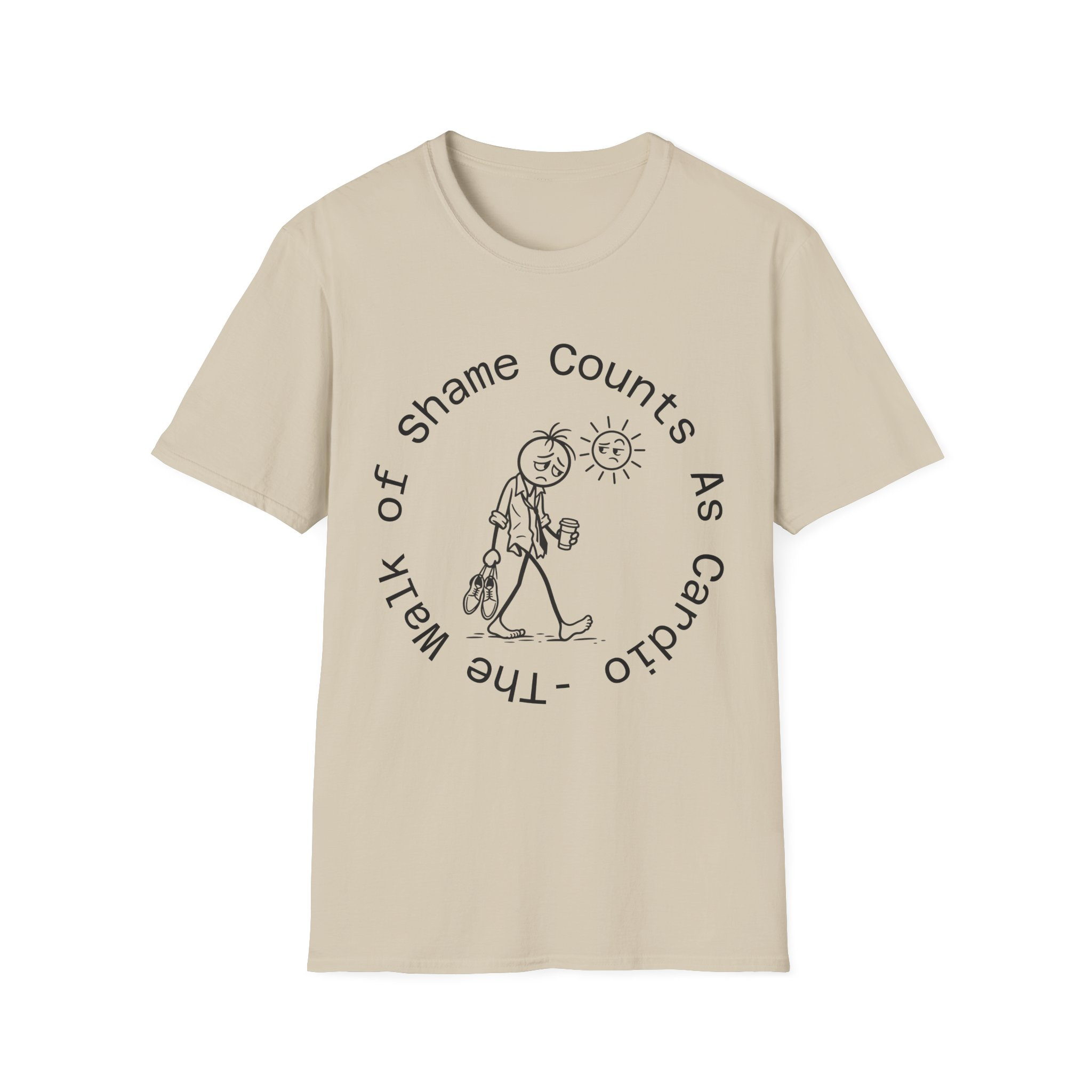 The Way of Shame Counts as Cardio T-Shirt - Image 5